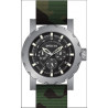 Reloj Para Hombres Invicta I-force 47581 Camuflaje, Verde Acero Plateado
