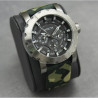 Reloj Para Hombres Invicta I-force 47581 Camuflaje, Verde Acero Plateado