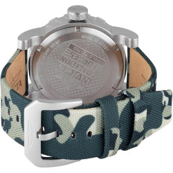 Reloj Para Hombres Invicta I-force 47581 Camuflaje, Verde Acero Plateado