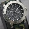 Reloj Para Hombres Invicta I-force 47581 Camuflaje, Verde Acero Plateado