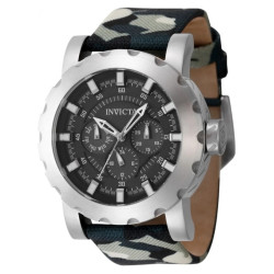 Reloj Para Hombres Invicta I-force 47581 Camuflaje, Verde Acero Plateado