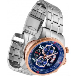 Reloj Invicta Aviator 17203 Nuevo Original Acero Inoxidable